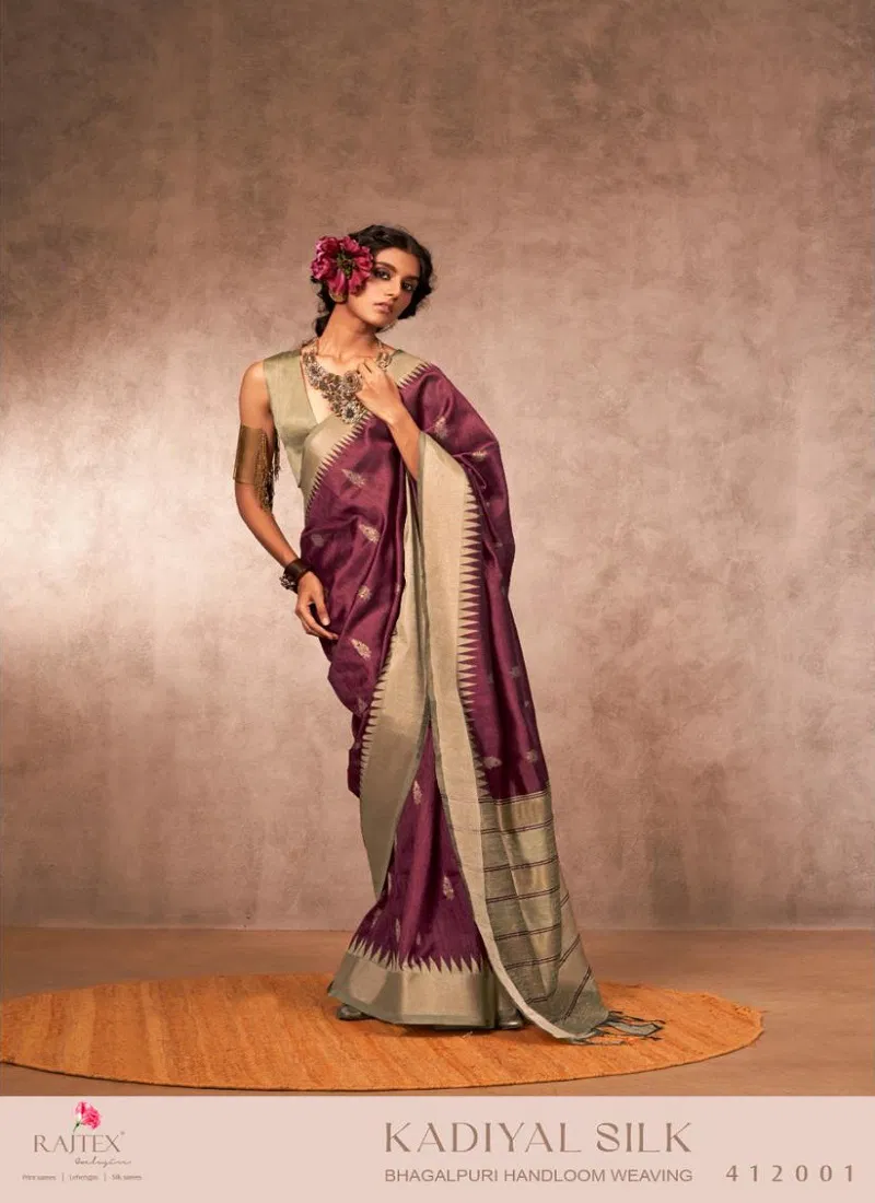 Kadiyal Silk By Rajtex Handloom Weaving Silk Saree Orders In India